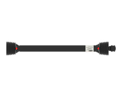 12 SERIES COMPLETE DRIVELINE - 48" COMPRESSED LENGTH - 1-3/8" 6 SPLINE TRACTOR YOKE