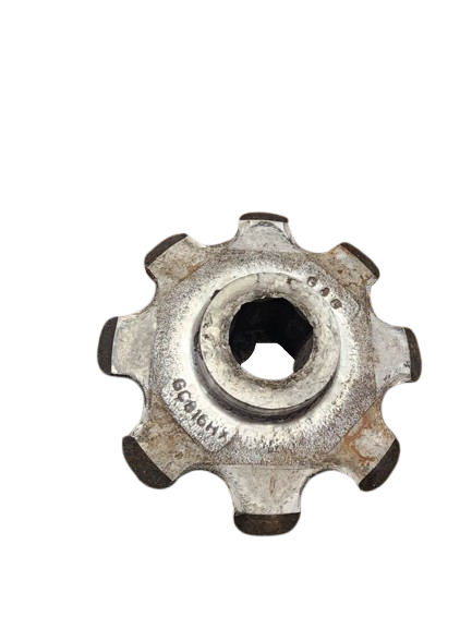 H85252-USED -- JD Sprocket Hex 8 Tooth Upper Drive Gear - USED