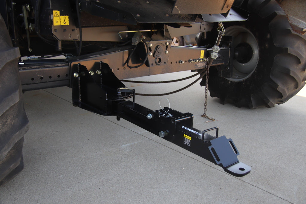 LANCIHTH1910 -- Heavy duty folding and telescoping hitch for Case IH® Combines