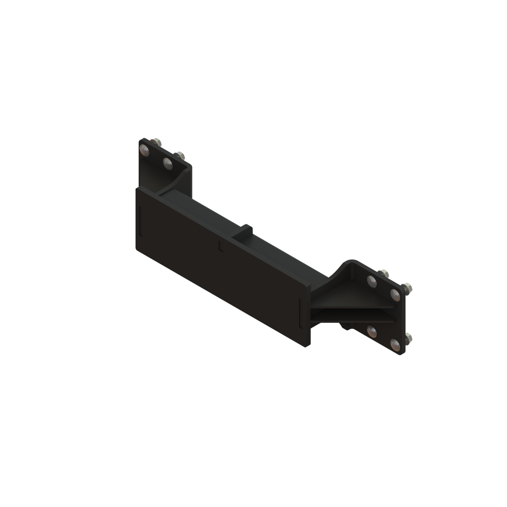 LANSR091WCIH -- Weight bracket kit for black Lankota 3-point stalk roller kit