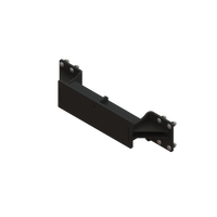 LANSR091WCIH -- Weight bracket kit for black Lankota 3-point stalk roller kit