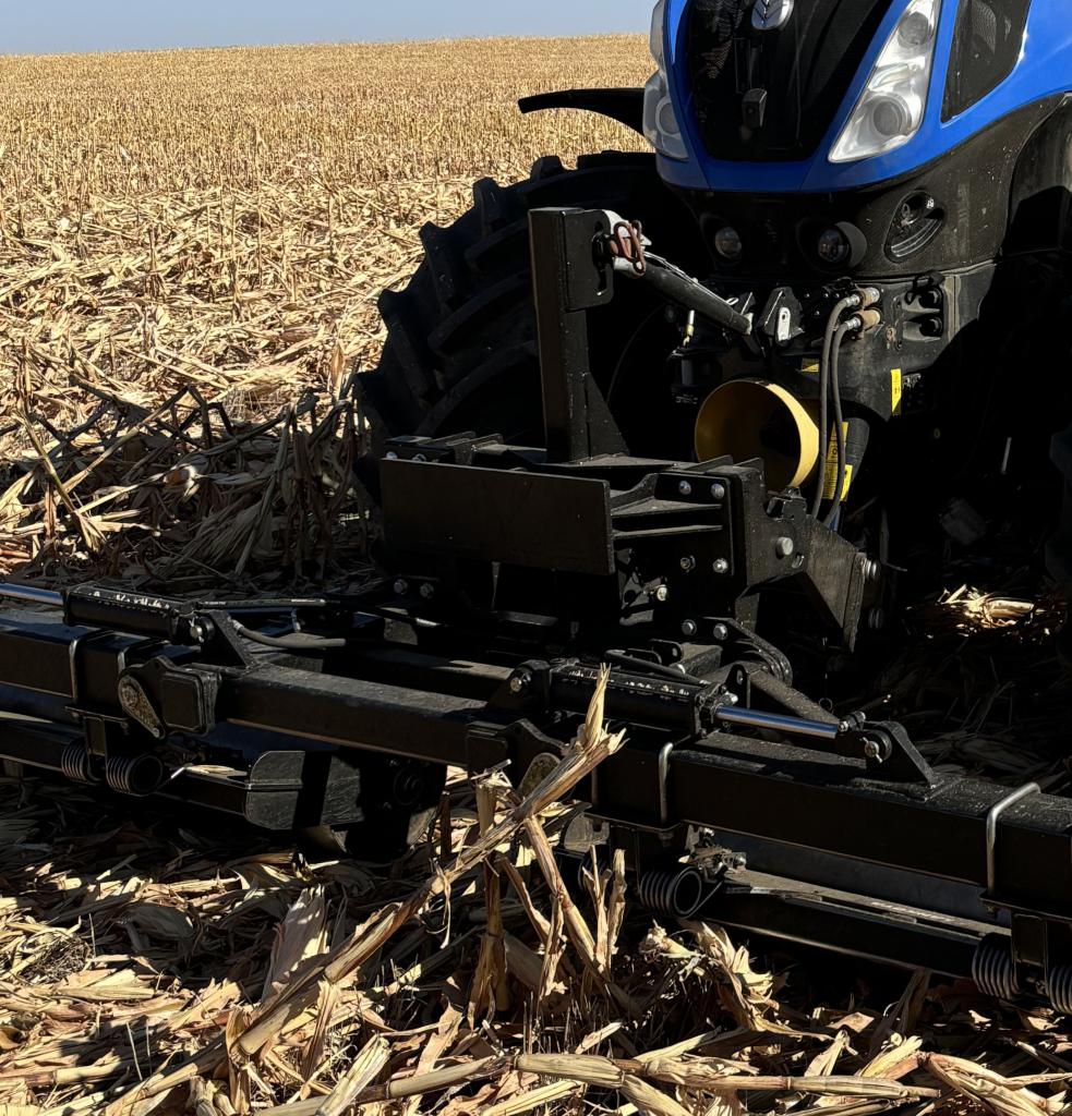 LANSR091WCIH -- Weight bracket kit for black Lankota 3-point stalk roller kit