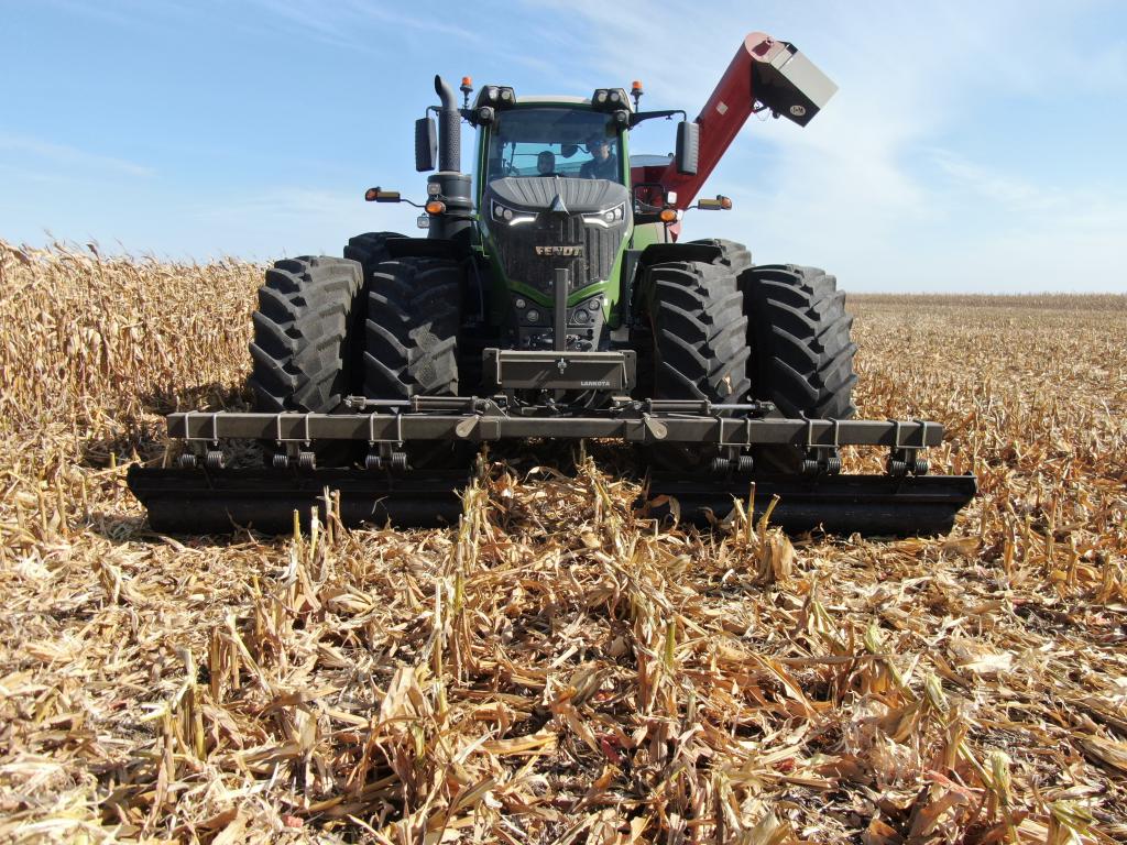 LANSR19374BLK -- Front three point stalk roller system (74" black)