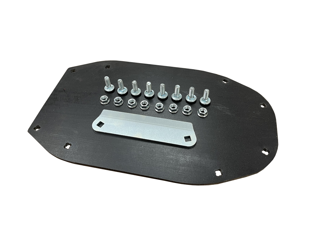 LANSS21421PK -- Poly Skid Shoe for John Deere® OEM "Stalk Deflector" & Lankota Gen 3 Stalk Stomper Shoes