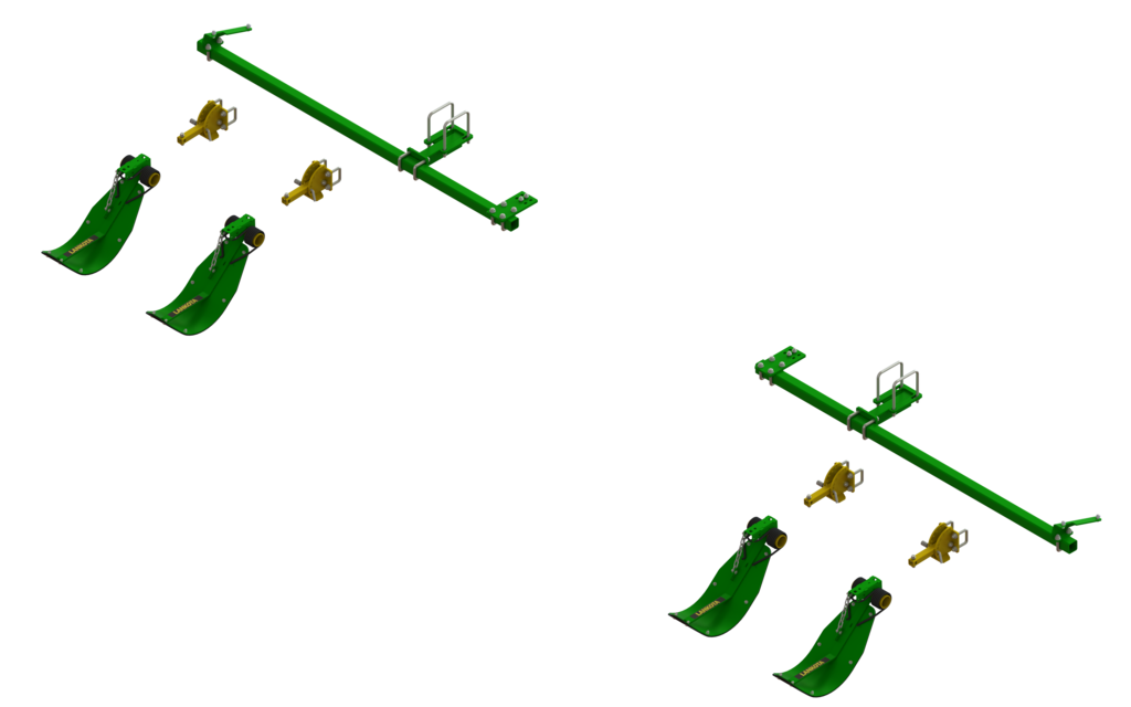 LANSS608R4 -- Lankota Stalk Stomper® Mounting Kit for John Deere® 608C/708C Series 30" Corn Heads (4 row coverage)