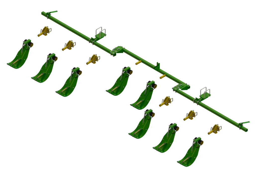 LANSS608R8 -- Lankota Stalk Stomper® Mounting Kit for John Deere® 608C/708C Series 30" Corn Heads (8 row coverage)