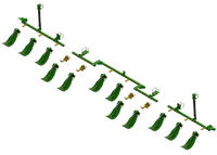 LANSS612R12FH -- Stalk Stomper® Mounting Kit for John Deere® 612FC Series Folding Corn Heads (12 row coverage)