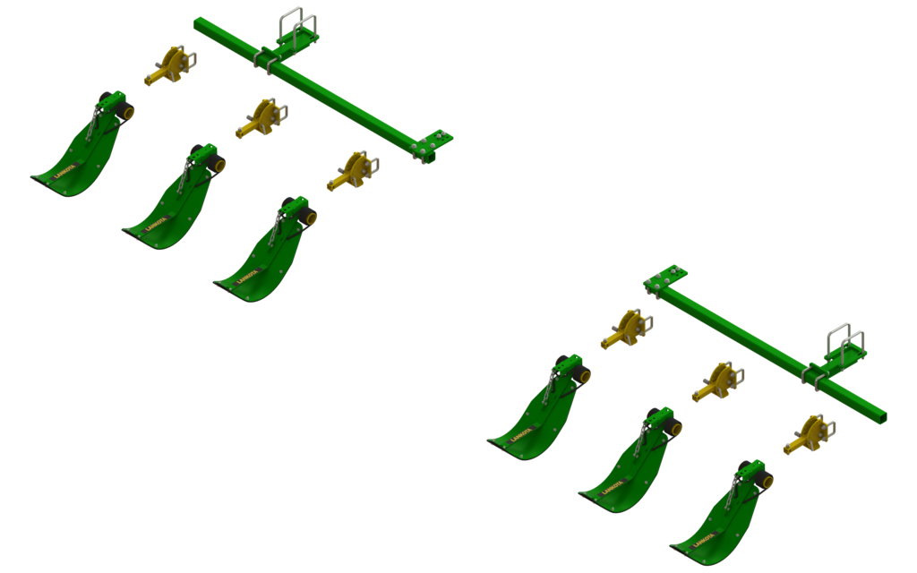 LANSS616R6 -- Lankota Stalk Stomper® Mounting Kit for John Deere® 616C/716C Series 30" Corn Heads (6 row coverage)