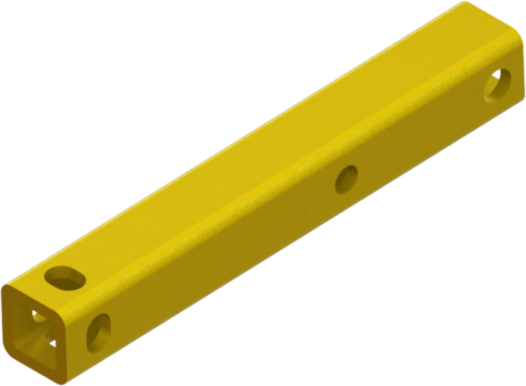 LANSS659-B -- Straight bar for Lankota Stalk Stomper® flip-up mounts