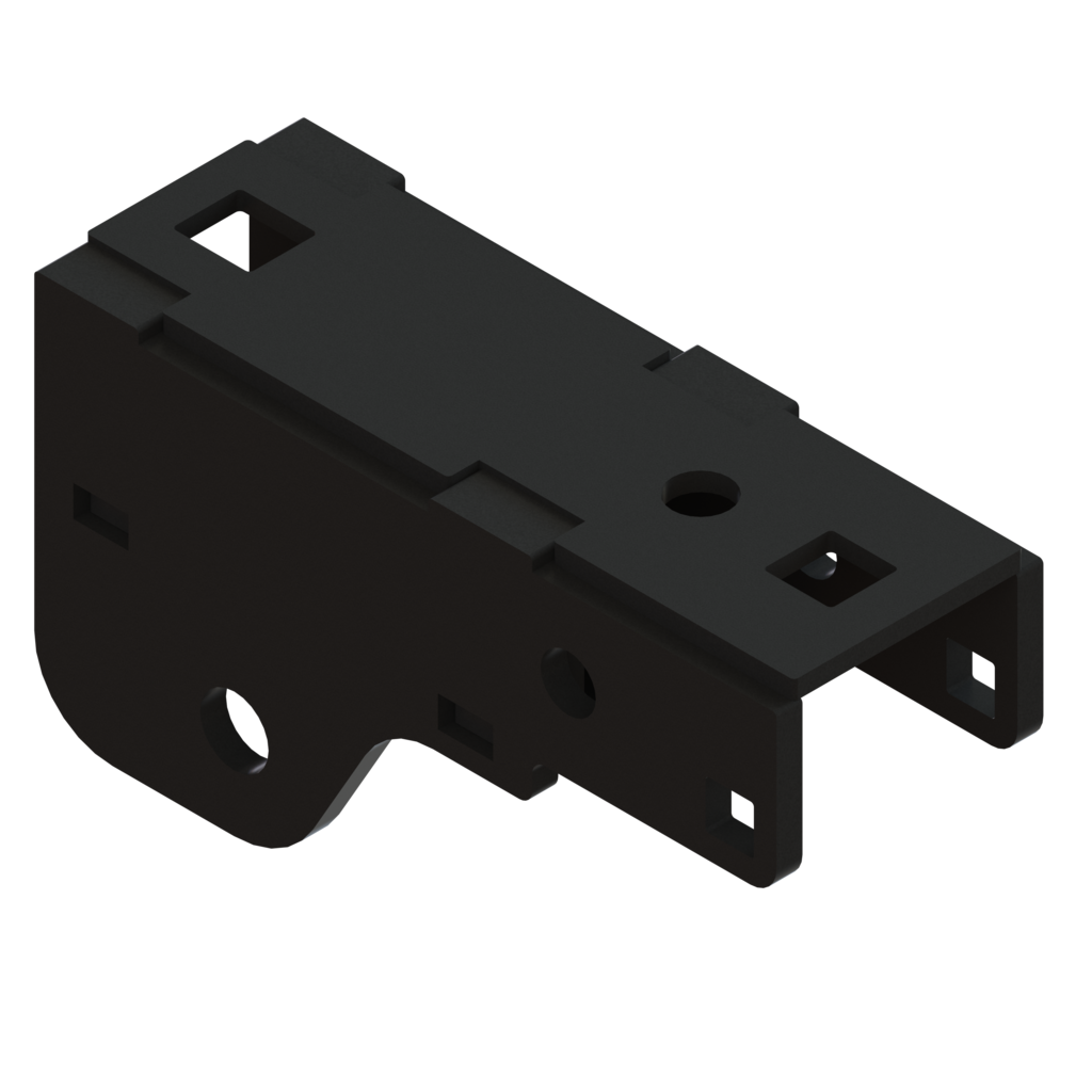 LANSS751LBLK -- Spring bracket for Lankota Stalk Stompers® (black)