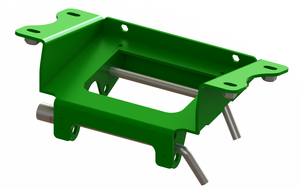 LANSS86614K -- Stalk Stomper® (generation 3) mount kit for 2012+ John Deere® corn heads