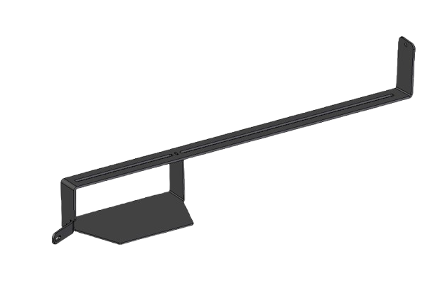 RE162262-N -- John Deere® Cab Mount Accessory Rail