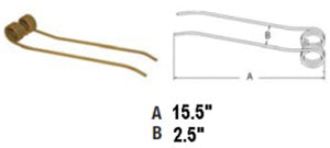 NH TEDDER TINE RIGHT HAND 539281 254 & 255 SER