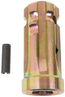 Thumbnail for 1-1/8 INCH 6 SPLINE X 1-3/8 INCH 6 SPLINE CROSS PIN PTO ADAPTER