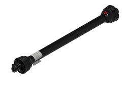 12 SERIES COMPLETE DRIVELINE FOR POSTHOLE DIGGER - 48" COMPRESSED LENGTH  1-3/8" 6 SPLINE TRACTOR YOKE