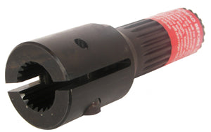 AgSmart PTO Adapter, Clamp Type, 1-3/8" 21 Spline Female, 1-3/4" 20 Spline Male, 125 HP