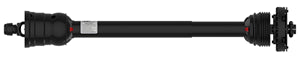 CV DRIVELINE FOR JOHN DEERE BALER - CV CAT 5  - 58" COMPRESSED LENGTH - 35 SERIES SPLINED SHAFTING - 1-3/8 21 SPLINE TRACTOR YOKE  WITH FRICTION CLUTCH IMPLEMENT SIDE
