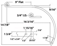 864-BRS5256B -- C SHANK JD 9/16