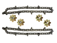 Thumbnail for JD600CSK-E -- Gathering Chain & Sprocket Kit SN(   -745100)
Contains 2 - AH209879-N Chains 2 - AH231386-N Idler Sprockets 2 - H233287-N Drive Sprockets
