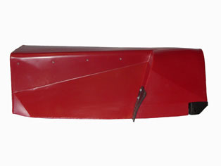 PLHF-90A -- LH Fender Assembly, IH Red